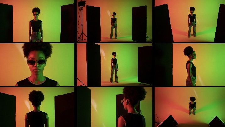 9 campaign shots generated from one studio session